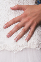 beautiful hands on your wedding day